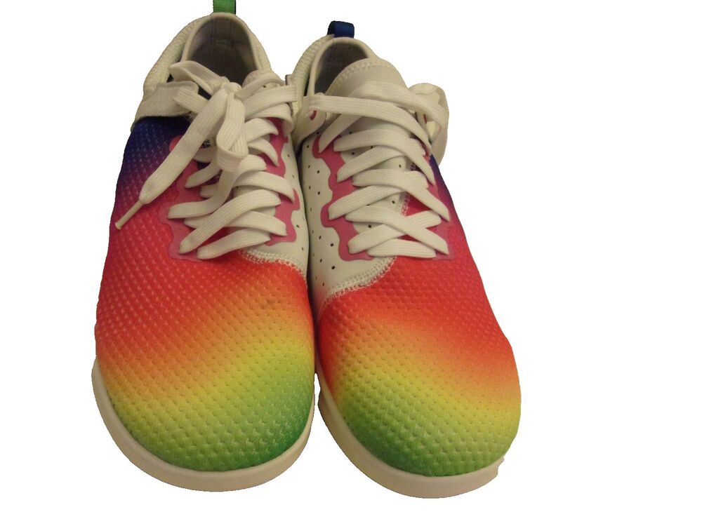 Moshn Rhythm Rainbow Sneakers Size 9.5 Medium Women
